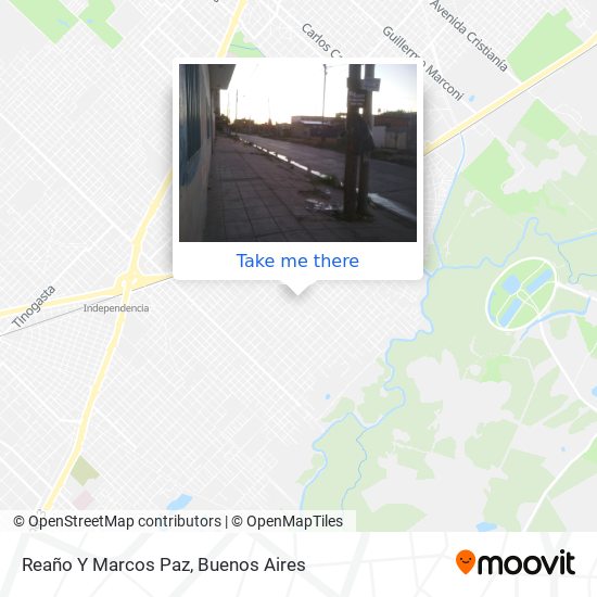 Mapa de Reaño Y Marcos Paz