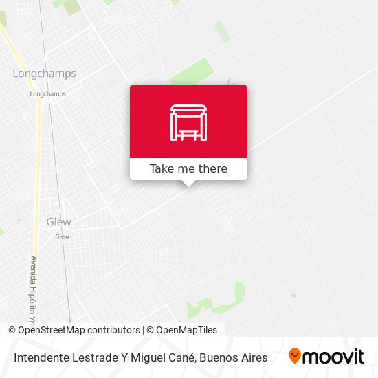 Intendente Lestrade Y Miguel Cané map
