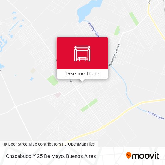 Chacabuco Y 25 De Mayo map