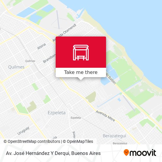 Av. José Hernández Y Derqui map