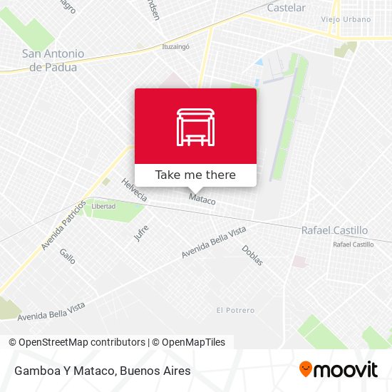 Mapa de Gamboa Y Mataco