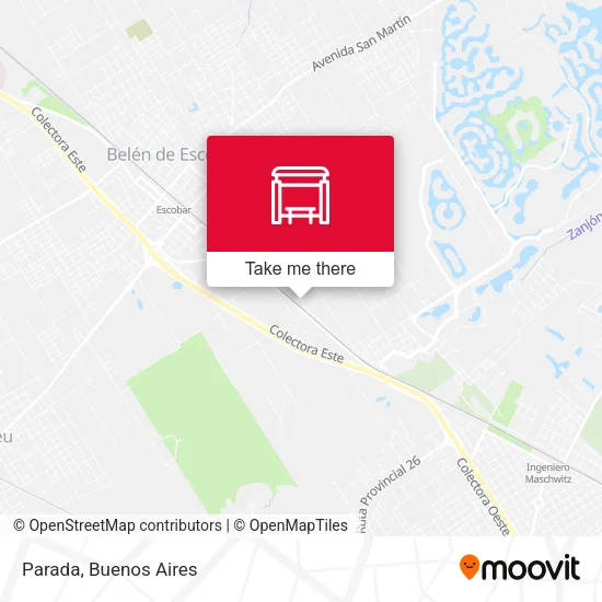 Parada map
