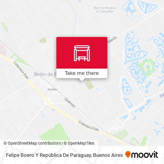 Mapa de Felipe Boero Y República De Paraguay