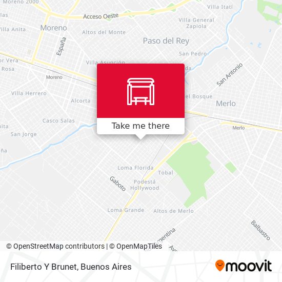 Filiberto Y Brunet map