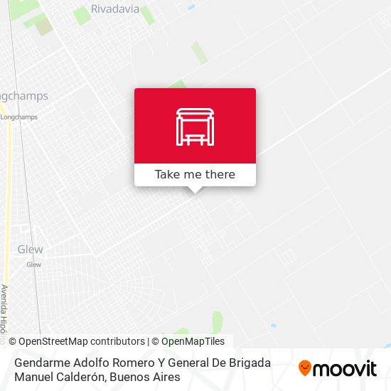 Gendarme Adolfo Romero Y General De Brigada Manuel Calderón map