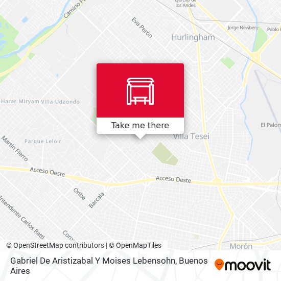 Gabriel De Aristizabal Y Moises Lebensohn map
