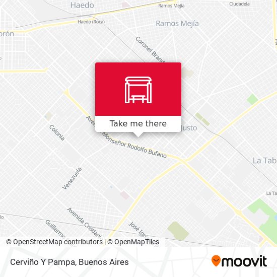 Mapa de Cerviño Y Pampa