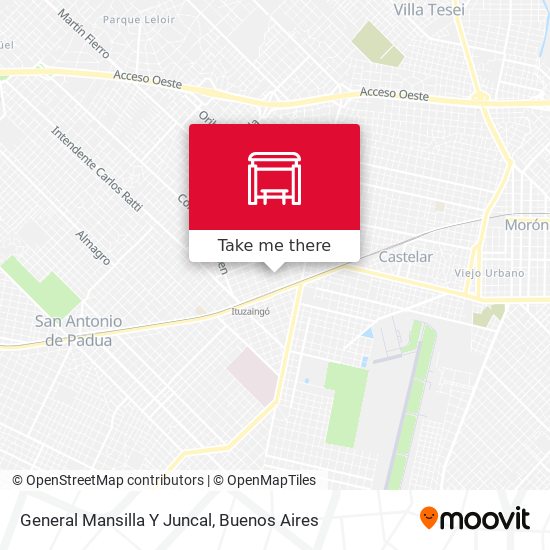General Mansilla Y Juncal map