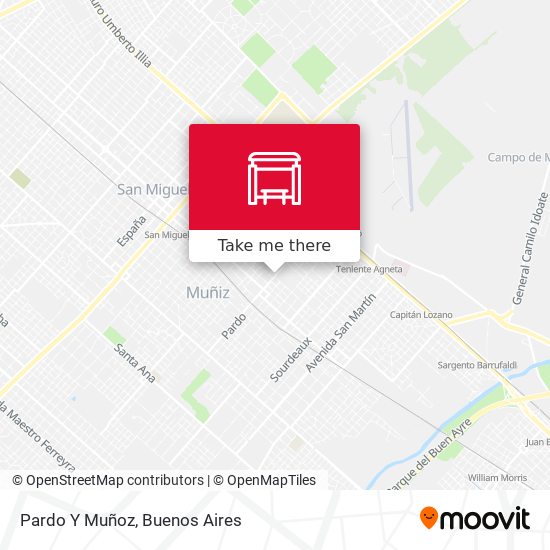 Mapa de Pardo Y Muñoz