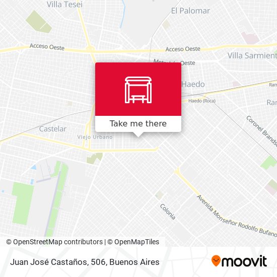 Juan José Castaños, 506 map
