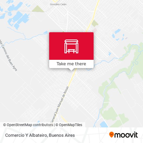 Mapa de Comercio Y Albateiro