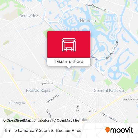 Emilio Lamarca Y Sacriste map