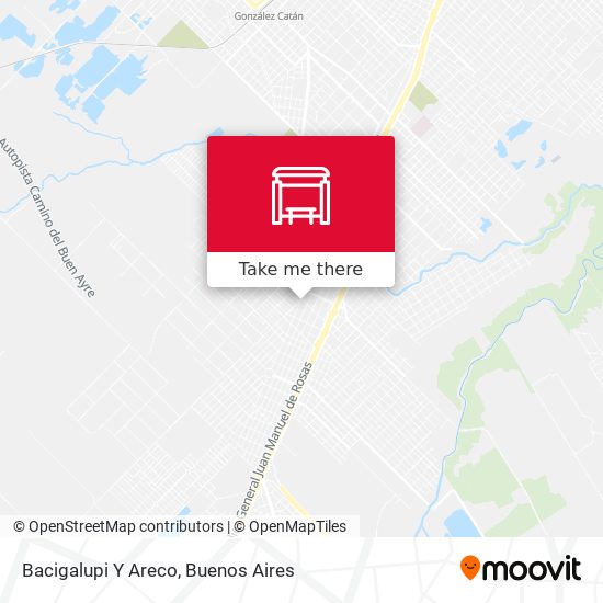 Mapa de Bacigalupi Y Areco