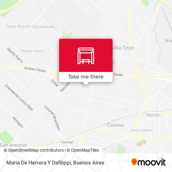 Mapa de María De Herrera Y Defilippi