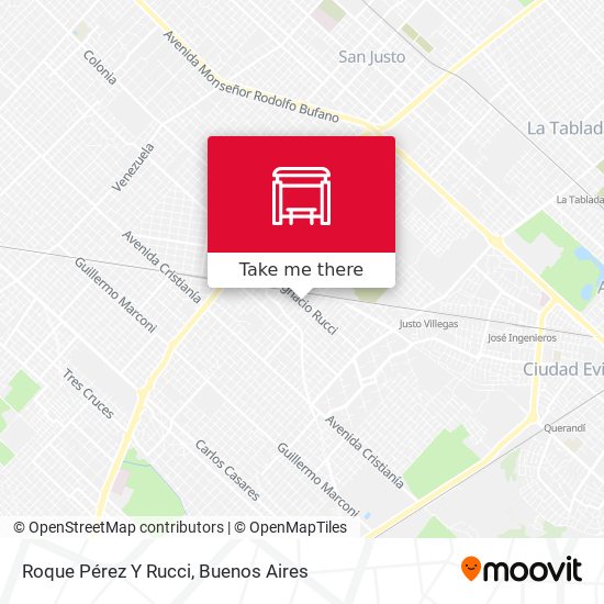 Mapa de Roque Pérez Y Rucci