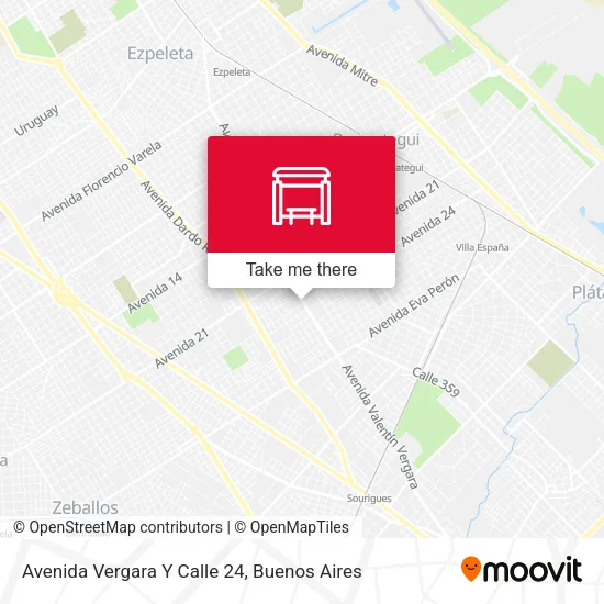 Mapa de Avenida Vergara Y Calle 24