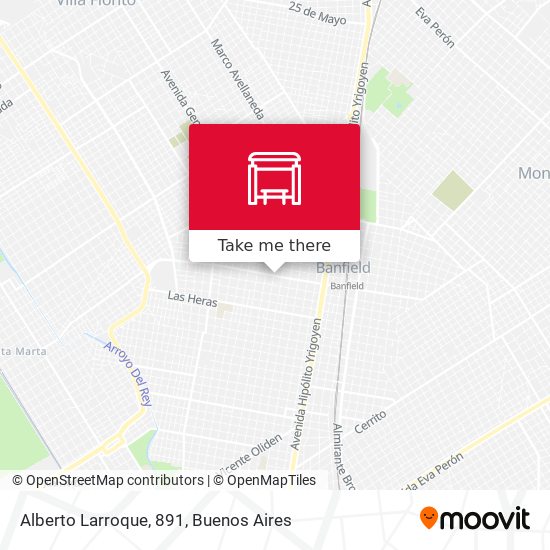 Mapa de Alberto Larroque, 891