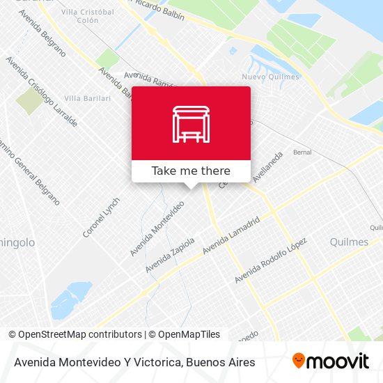 Avenida Montevideo Y Victorica map