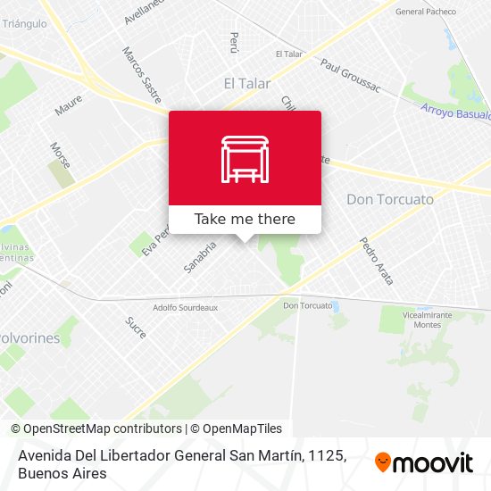 Avenida Del Libertador General San Martín, 1125 map