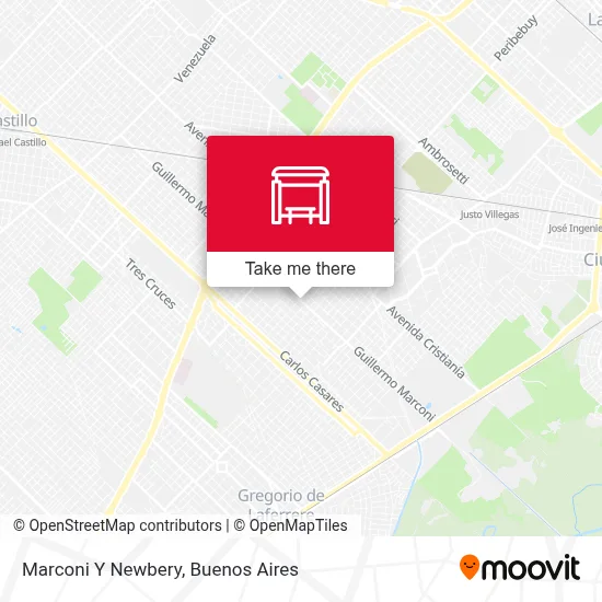 Marconi Y Newbery map