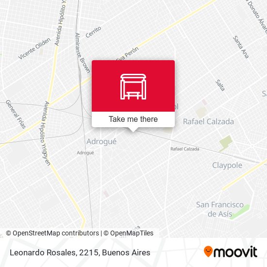 Leonardo Rosales, 2215 map