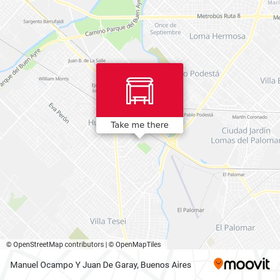 Manuel Ocampo Y Juan De Garay map