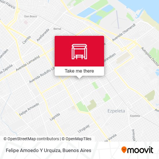 Mapa de Felipe Amoedo Y Urquiza