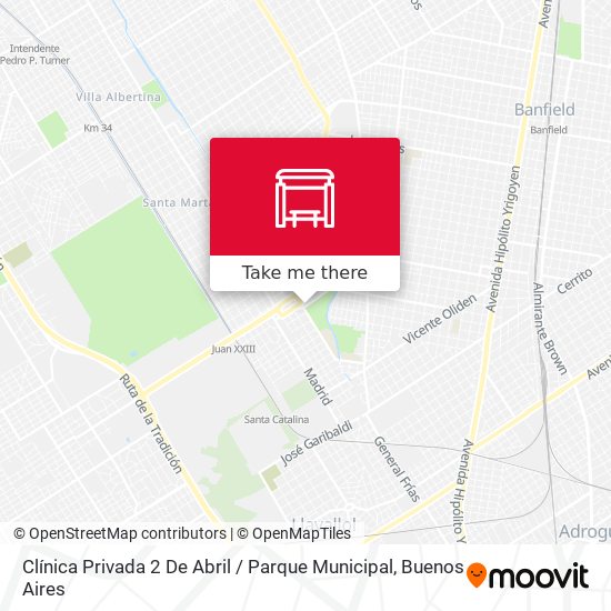 Clínica Privada 2 De Abril / Parque Municipal map