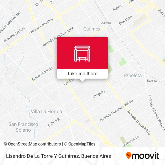 Lisandro De La Torre Y Gutiérrez map