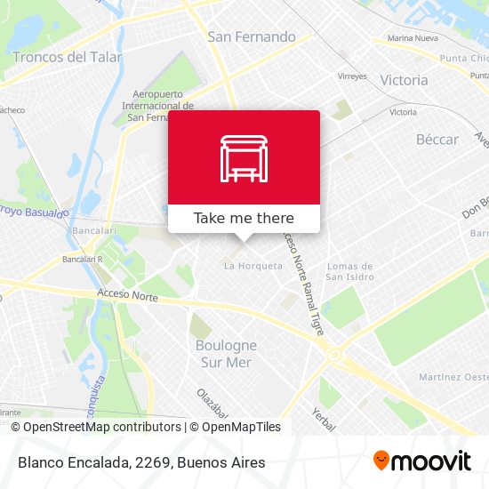 Mapa de Blanco Encalada, 2269