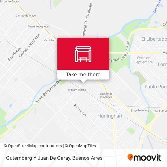 Gutemberg Y Juan De Garay map