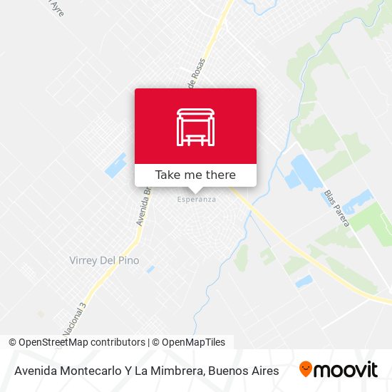 Avenida Montecarlo Y La Mimbrera map