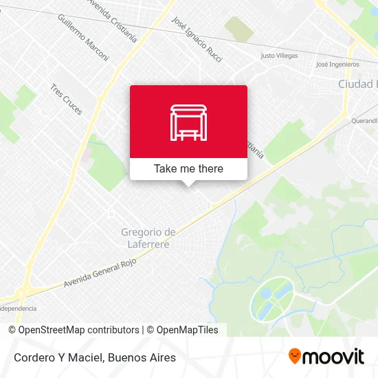 Cordero Y Maciel map