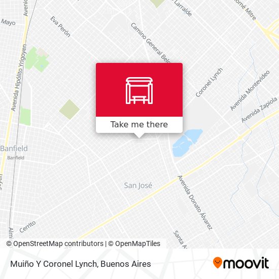 Muiño Y Coronel Lynch map