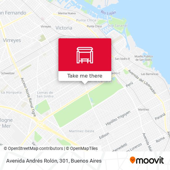 Avenida Andrés Rolón, 301 map