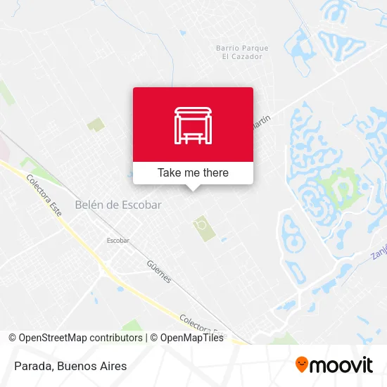 Parada map