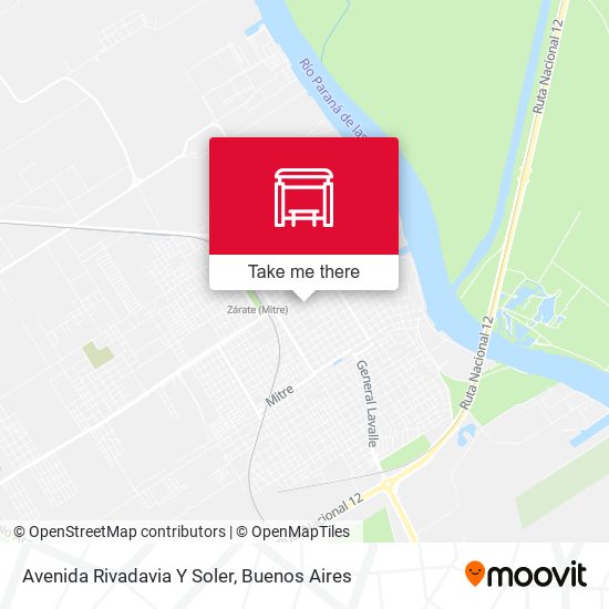 Mapa de Avenida Rivadavia Y Soler