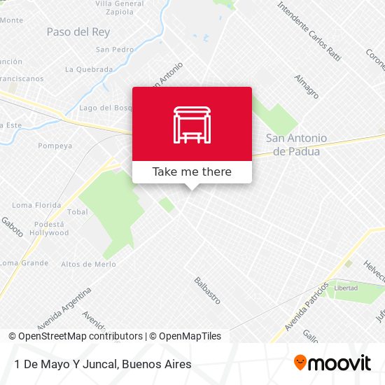 1 De Mayo Y Juncal map