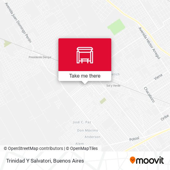 Mapa de Trinidad Y Salvatori