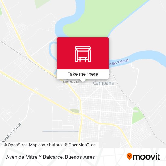 Avenida Mitre Y Balcarce map