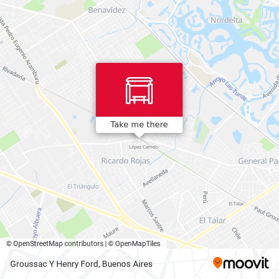 Groussac Y Henry Ford map
