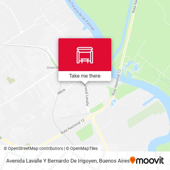 Mapa de Avenida Lavalle Y Bernardo De Irigoyen