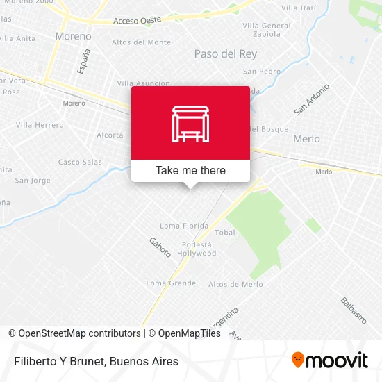 Filiberto Y Brunet map