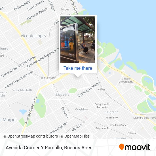 Avenida Crámer Y Ramallo map