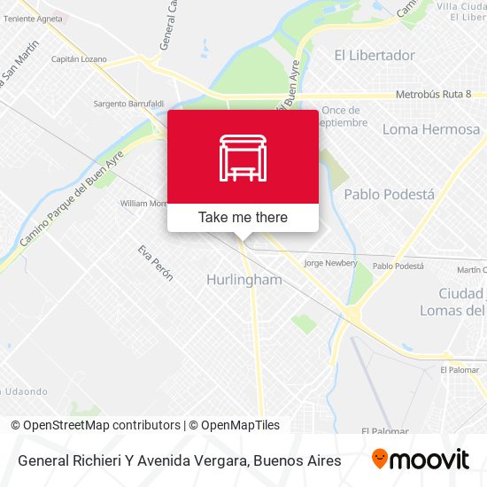 General Richieri Y Avenida Vergara map