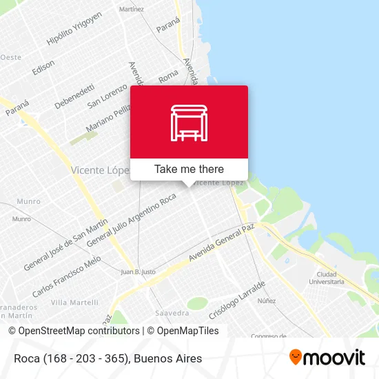 Roca (168 - 203 - 365) map