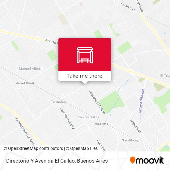Directorio Y Avenida El Callao map