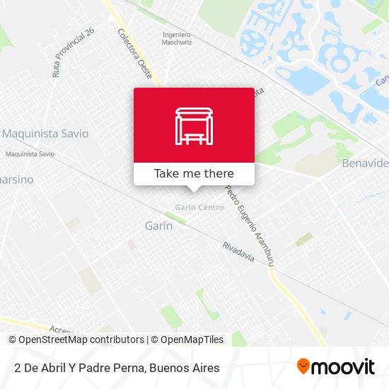 2 De Abril Y Padre Perna map