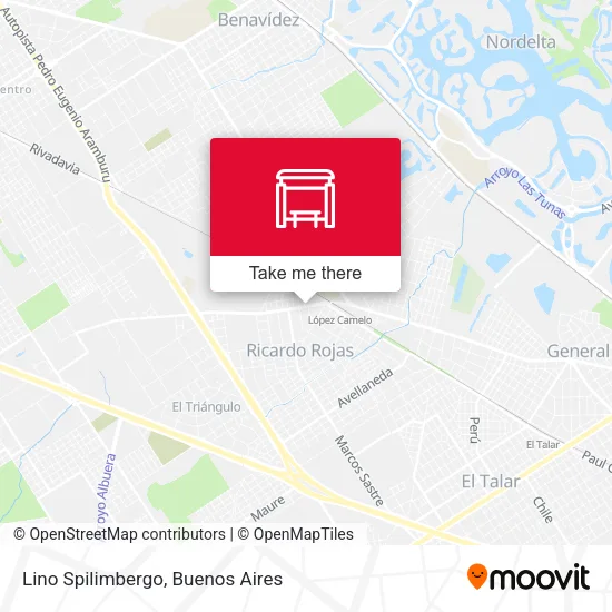 Lino Spilimbergo map