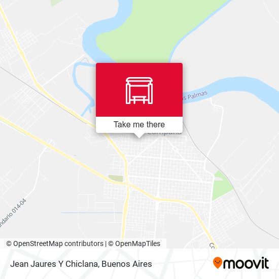 Jean Jaures Y Chiclana map